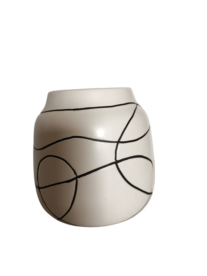 Vase en ceramique, 16x16,5CM