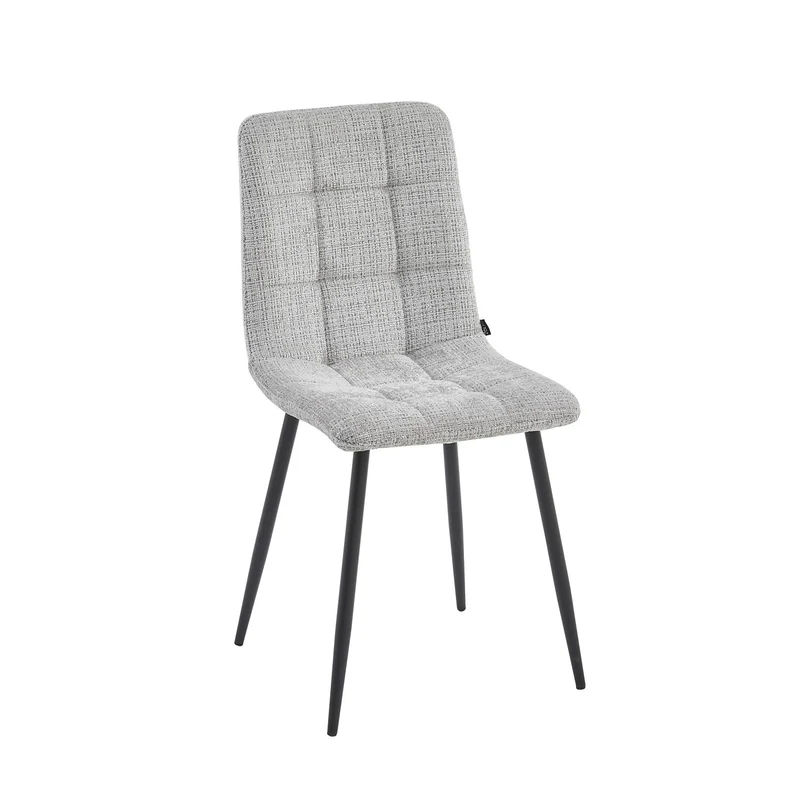 Chaise en Tissu rembourrée, 43x53xH91cm-MELIA