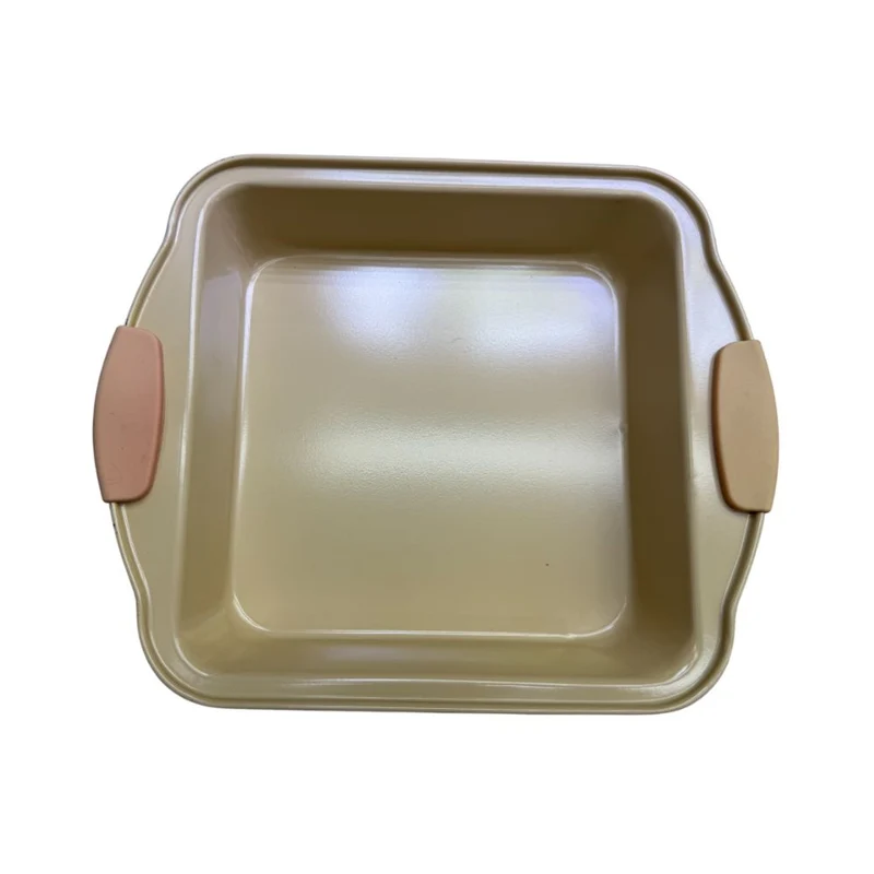 Assiette à toast doré