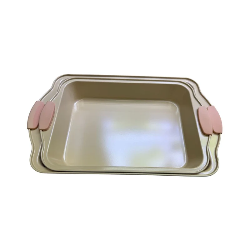 Assiette à toast doré