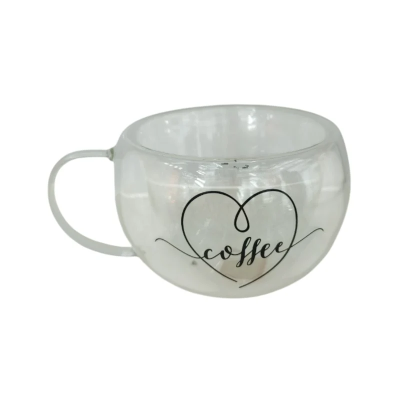 Coupe en verre transparent