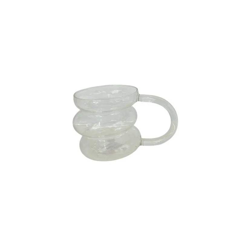 Coupe en verre transparent, 380ML