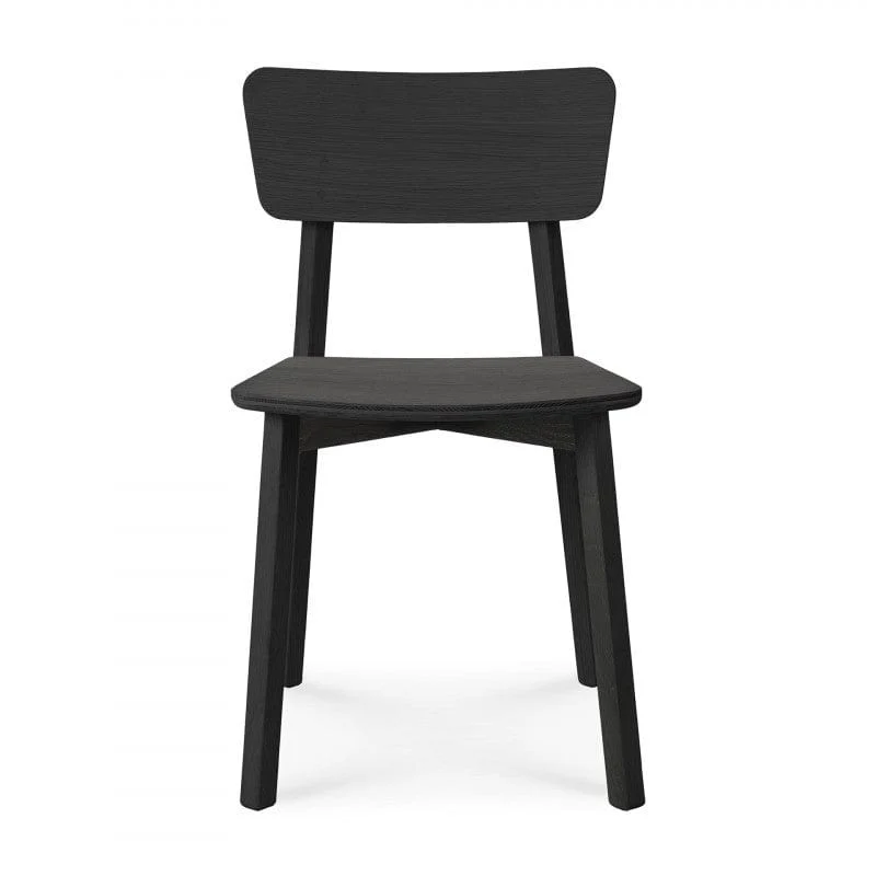 Chaise Ethnicraft - Casale (Noir)