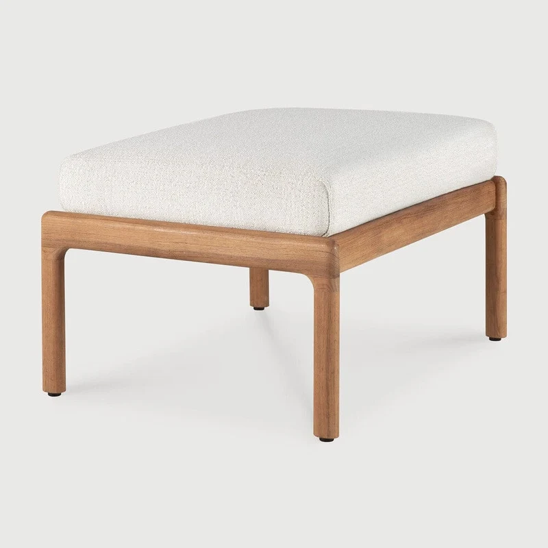 Ethnicraft Repose-pieds Extérieur Jack (Teck)