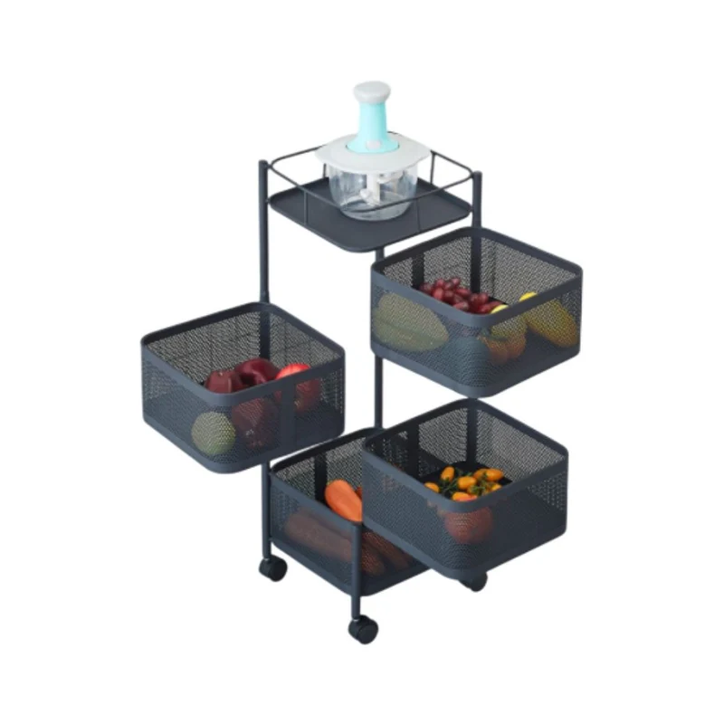 Meuble de cuisine carrée à 4 étages