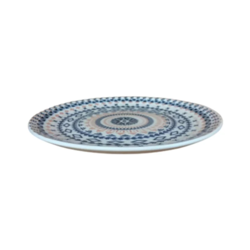 Assiette plate en céramique, D7,5 pouces