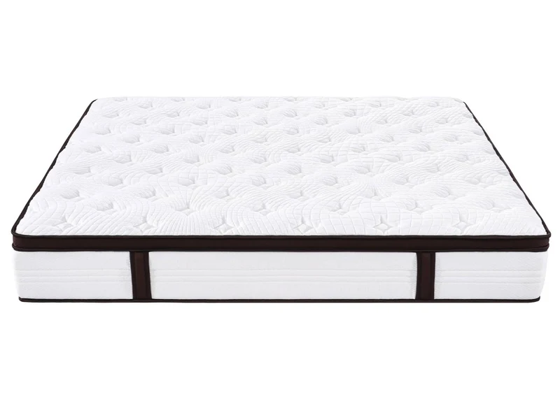 Matelas hybride mousse et ressorts ensachés 140 x 190 cm épaisseur 30 cm MANOA