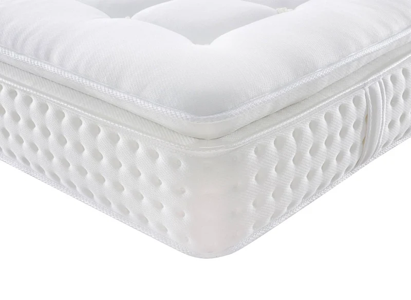 Matelas hybride mousse mémoire en gel et ressorts ensachés 180 x 200 cm épaisseur 31 cm SERENA