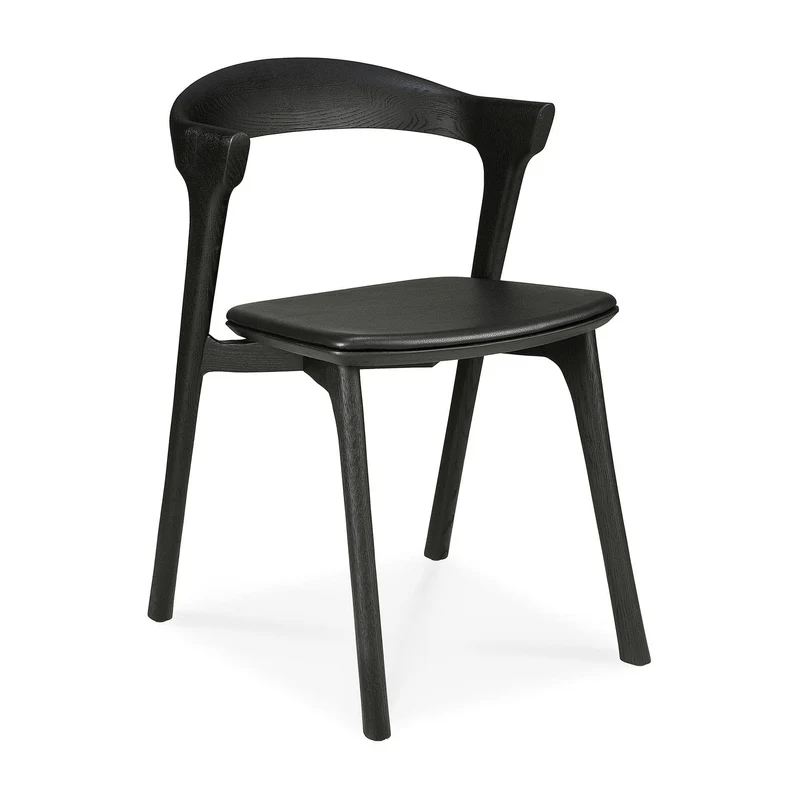 Chaise Ethnicraft - Bok Chêne Noir (avec coussin)