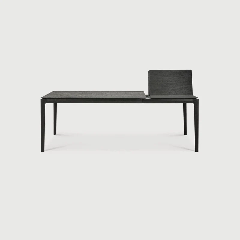 Table à manger extensible Ethnicraft - Bok chêne noir