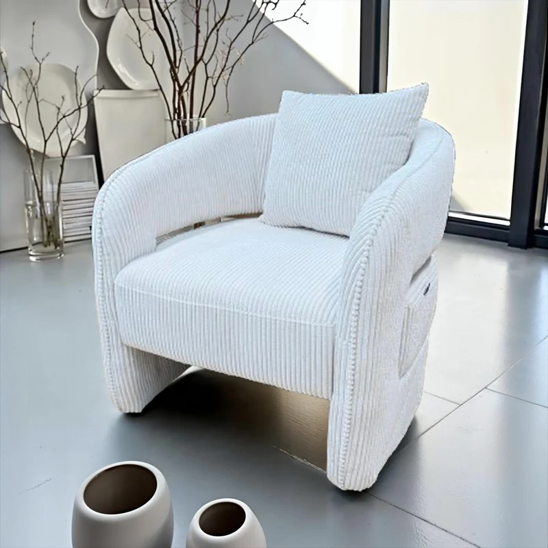 Fauteuil en velours, 75x82xH80CM - MIRA