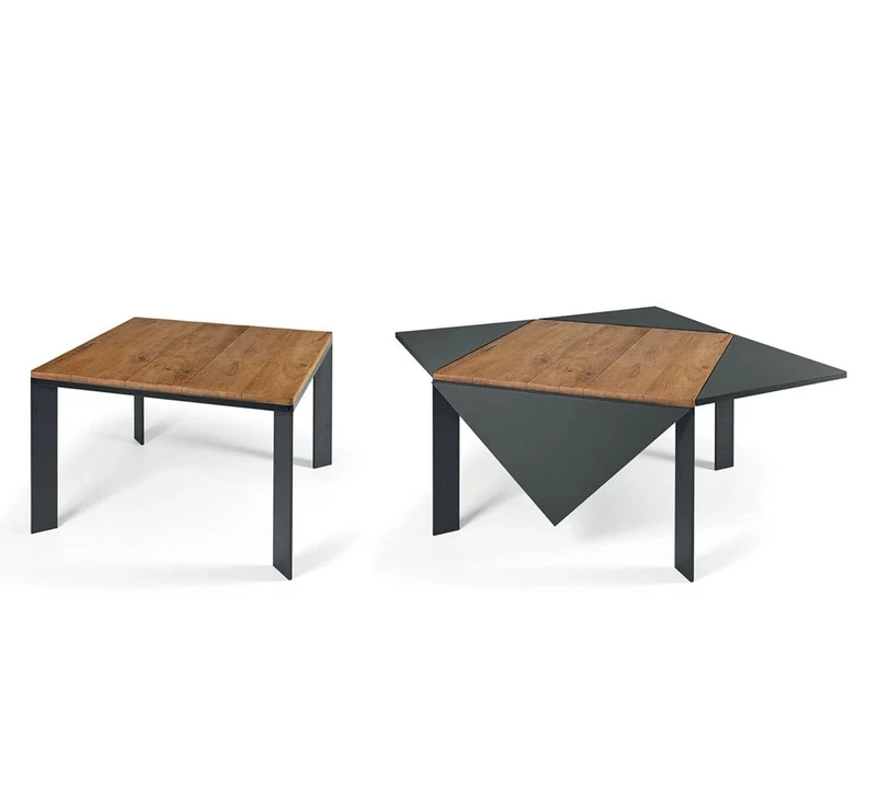 Table carrée extensible Lago - Loto