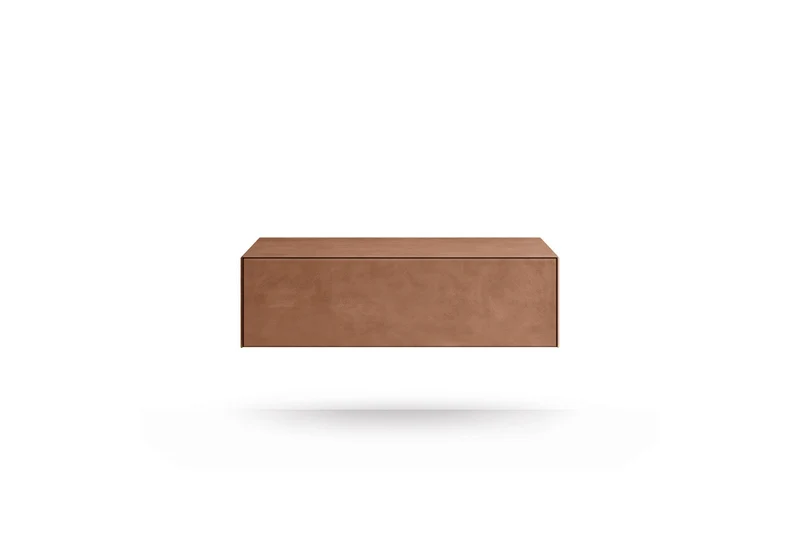 Table de chevet Lago - Materia XGlass Metal