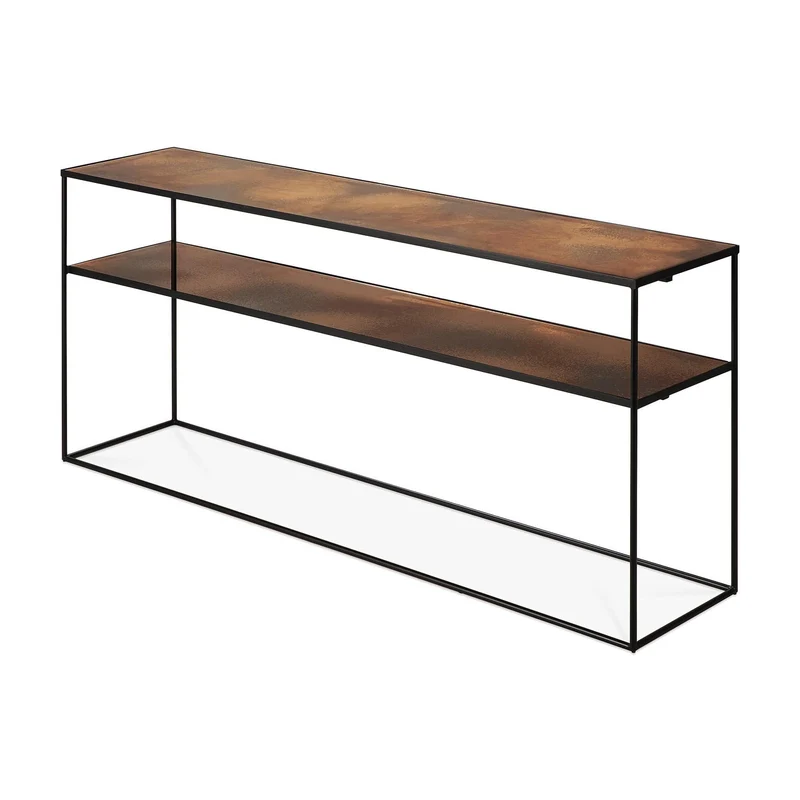 Console Ethnicraft - Bronze copper sofa