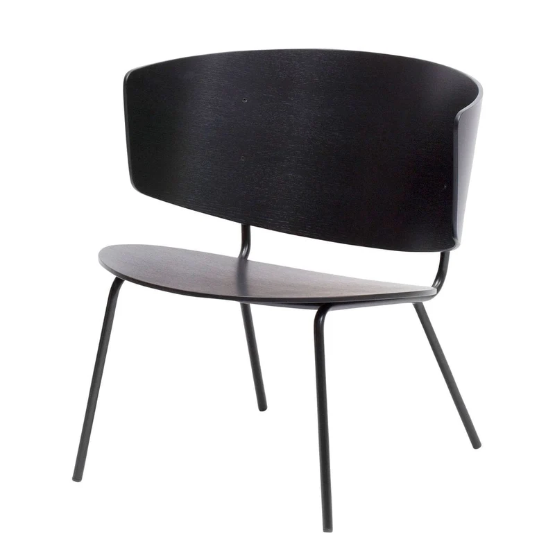 Fauteuil Ferm Living - Herman (noir)
