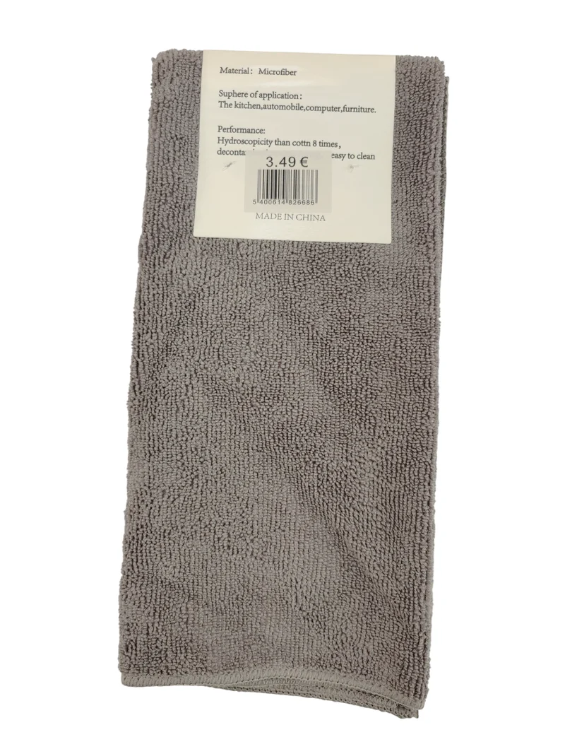 Serviette de nettoyage polyvalente en microfibre, 40x60 cm