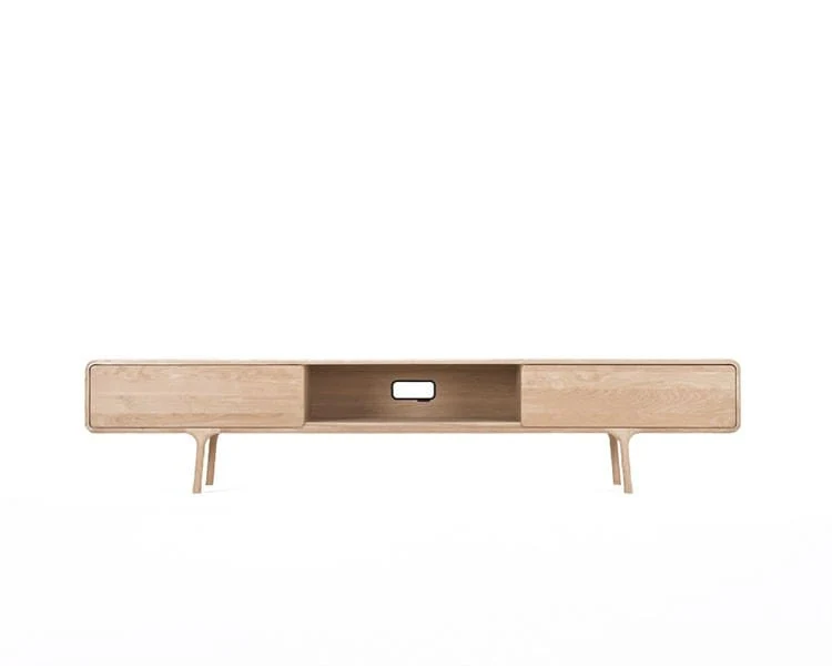 Gazzda Meuble TV - Fawn (2 Tiroirs)