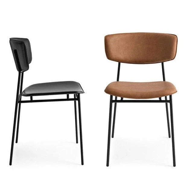 Chaise Calligaris - Fifties cuir