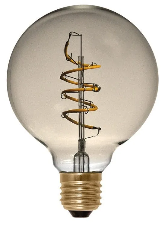 Ampoule Led - Globe 95 Curved Golden