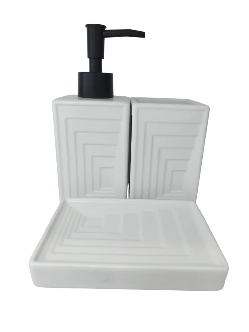 Set de 3 accessoires sdb