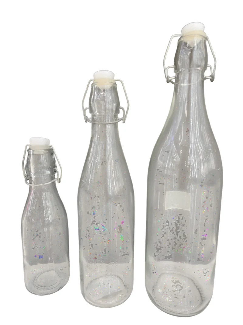 Bouteille en verre transparent, 250ML