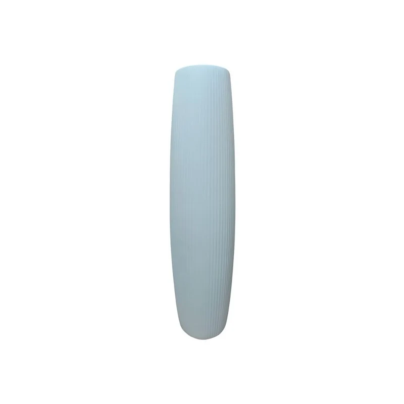 Vase en céramique blanc, H75CM