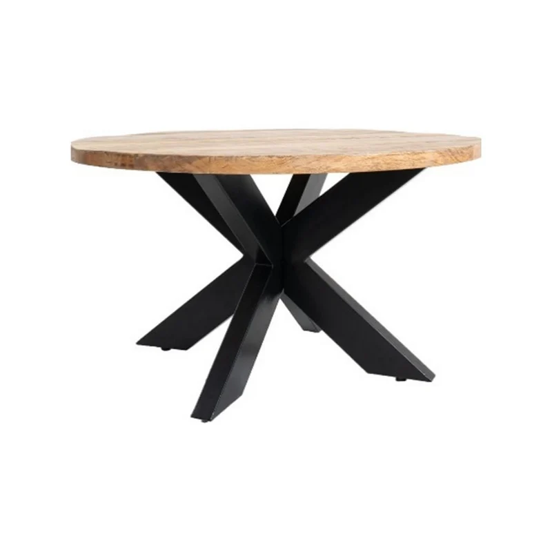 Table basse en bois ronde, D90xH50cm - FLAVIA