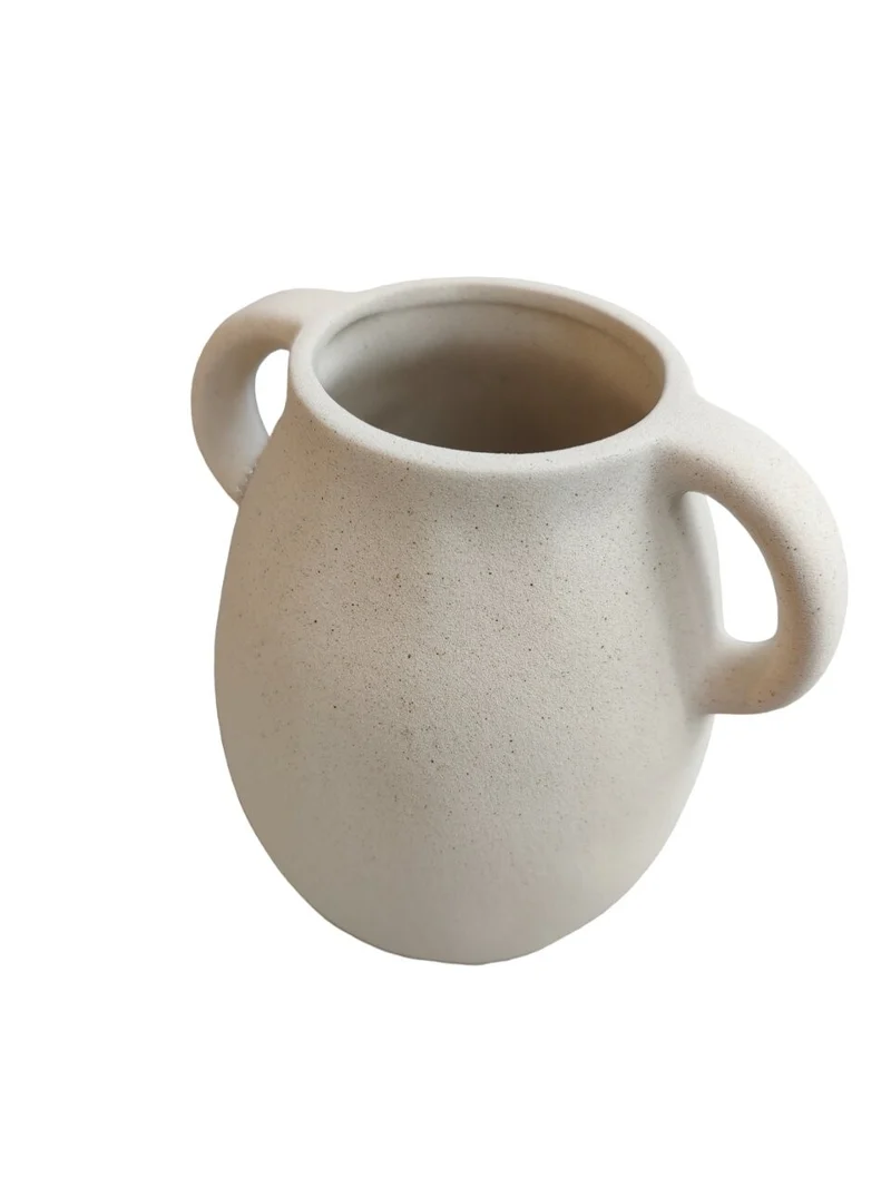 Vase en ceramique, 17,6x14,5xH18,2cm