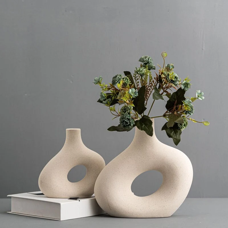 Vase en ceramique, 15,7x4,5xH15,9cm