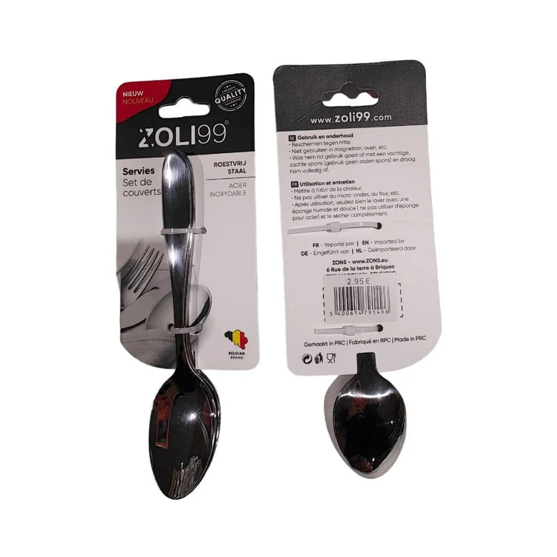 Set de 3 cuillères à café, H13,5cm