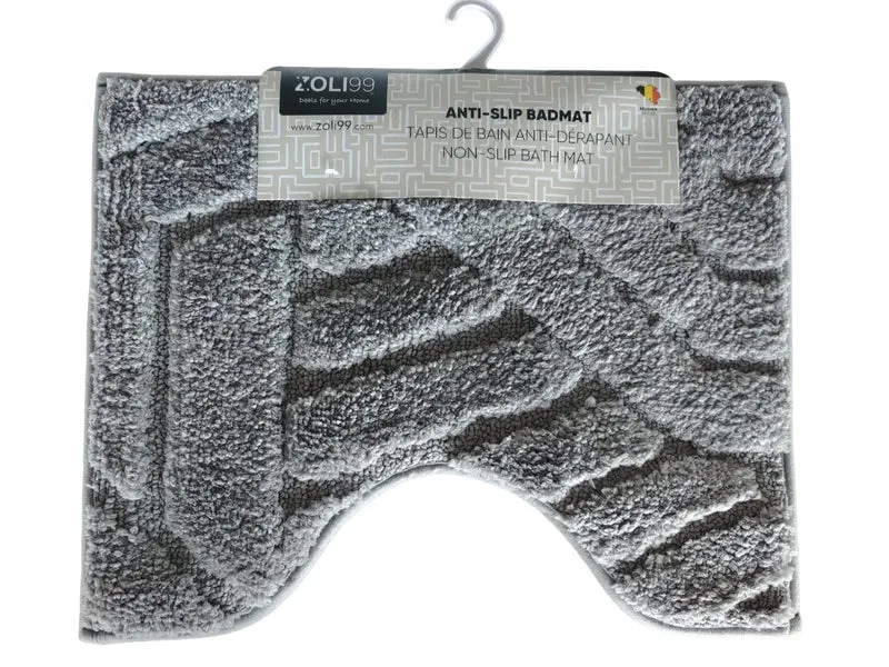 Tapis de douche sdb anti dérapant, 50x40cm