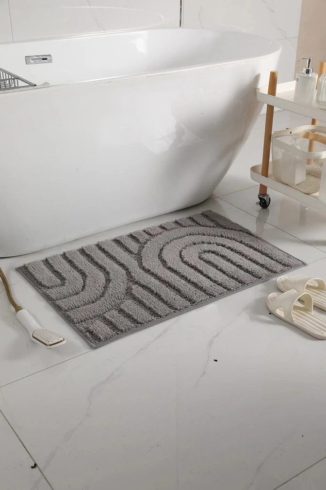 Tapis de douche sdb anti dérapant, 50x80cm