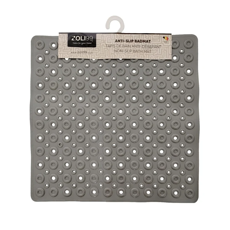 Tapis de douche sdb anti dérapant, 53x53cm