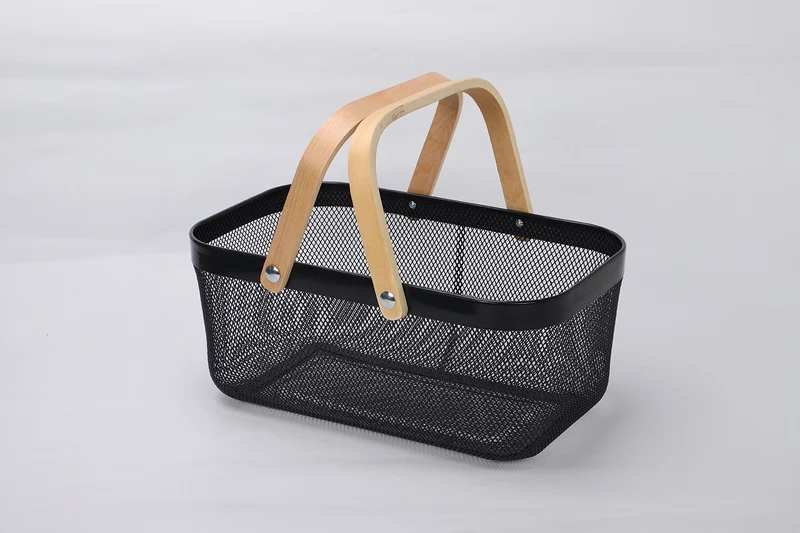 Panier en métal, 40x25xH17CM