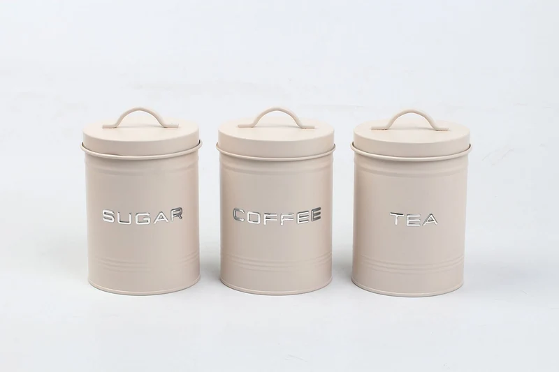 Conteneur alimentaire en acier, D11xH15CM