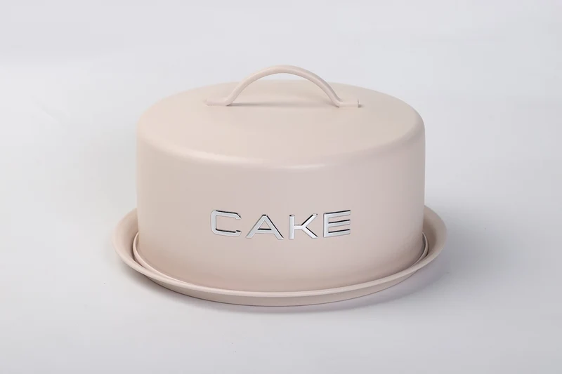 Boîte à gâteaux en acier, D28,5xH12,5CM