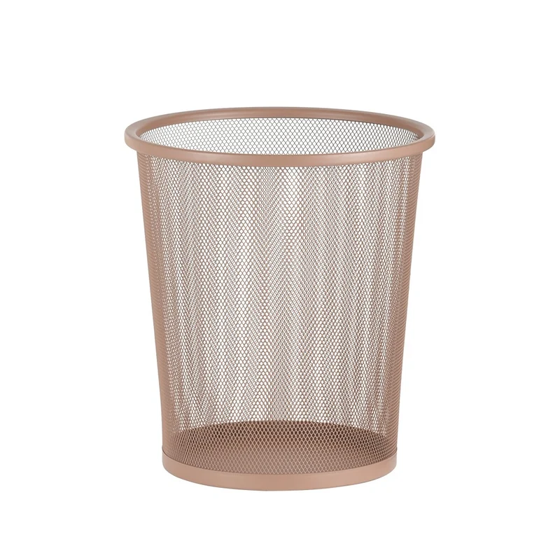 Corbeille à papier en acier 12L