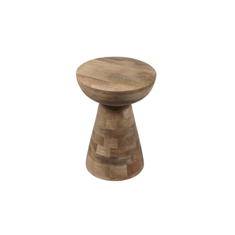 ELISA Table basse en manguier 30X30X42cm