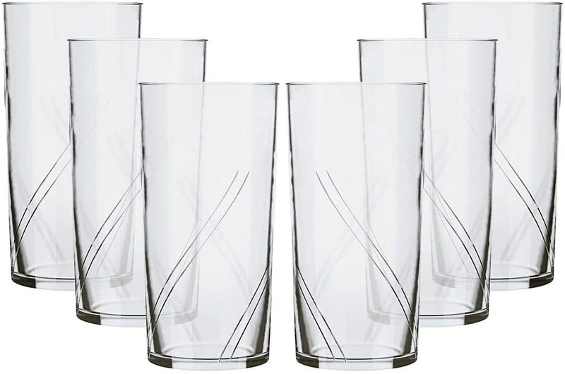 Set de 6 verres longs 300ml, Brisa Nadir
