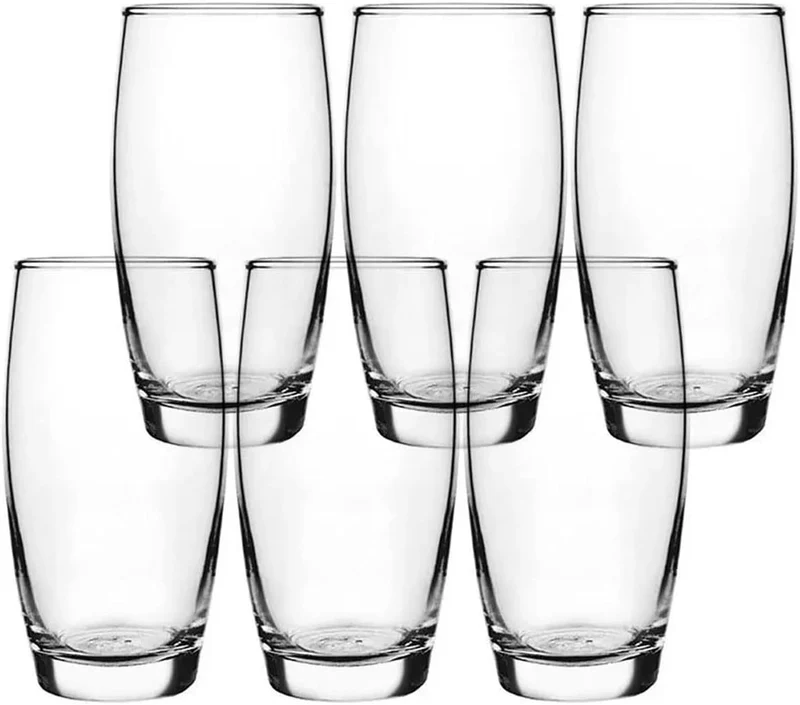 Set de 6 verres longs 300ml, Oca Nadir