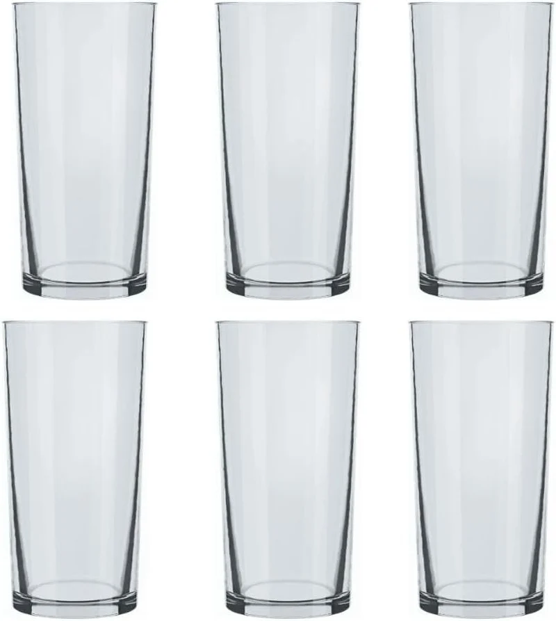 Set de 6 verres longs 300ml, Cylinder Nadir