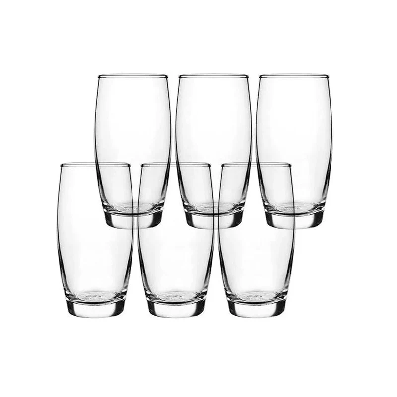 Set de 6 verres longs 400ml, Oca Nadir