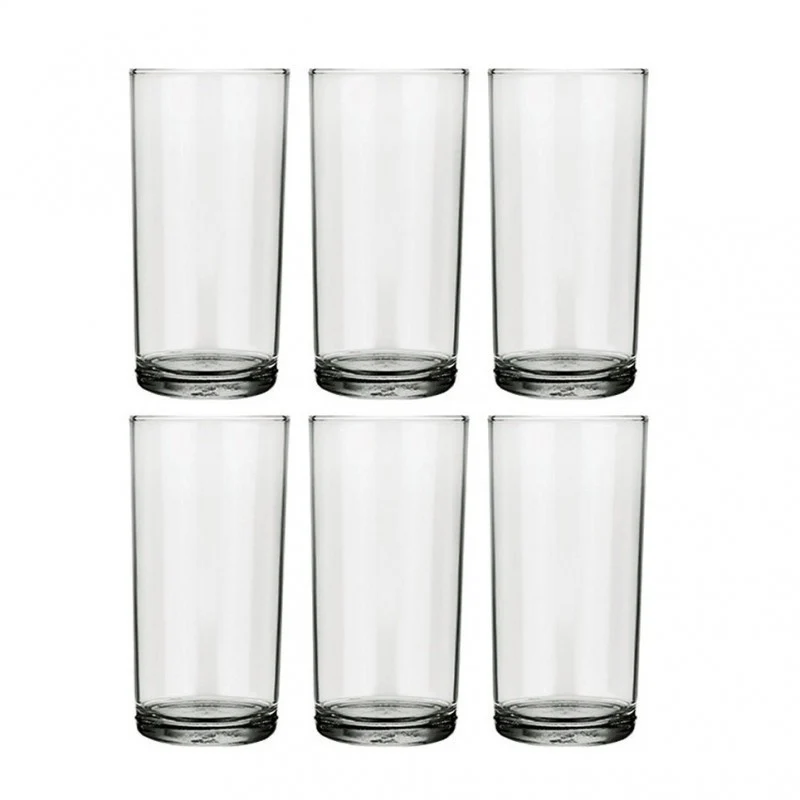 Set de 6 verres longs 350ml, Cylinder Nadir