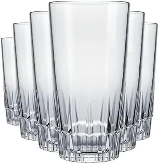 Set de 6 verres longs 330ml, Vegas Nadir