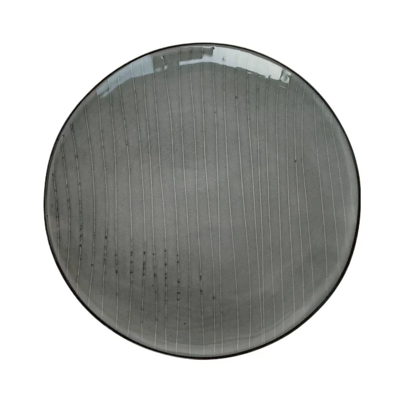 Assiette plate en ceramique, D26CM - JESSY