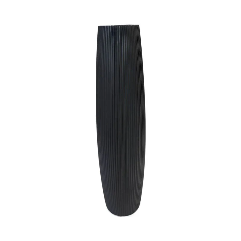 Vase en ceramique gris, H75cm