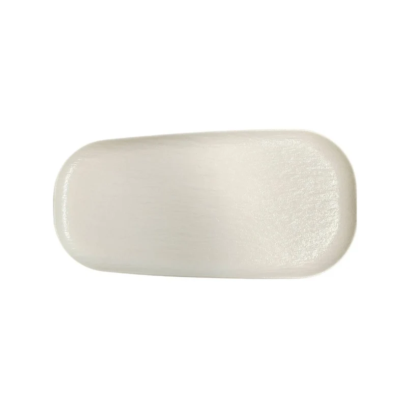 Assiette de présentation en ceramique, 31x15,5xH2CM