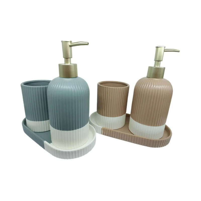 Set de 3 accessoires sdb