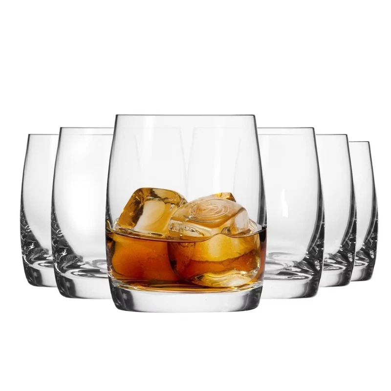 Pack de 6 verres en cristal 250ml Krosno
