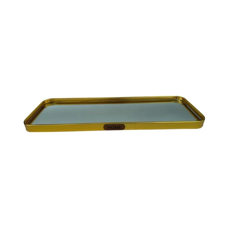 Plateau de presentation miroir ovale, 35x12cm